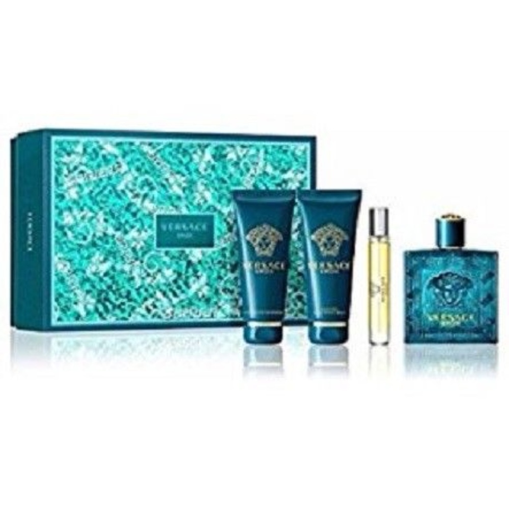 Versace Eros Cologne Gift Set Valued at $182 New i